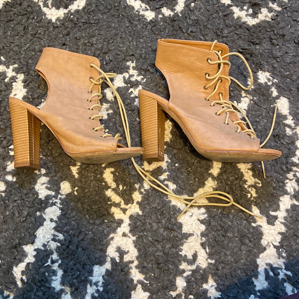 Lace Up Heels